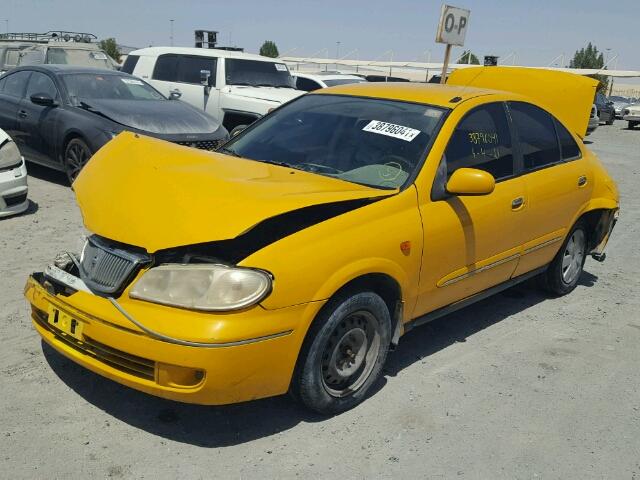 nissan sunny yellow