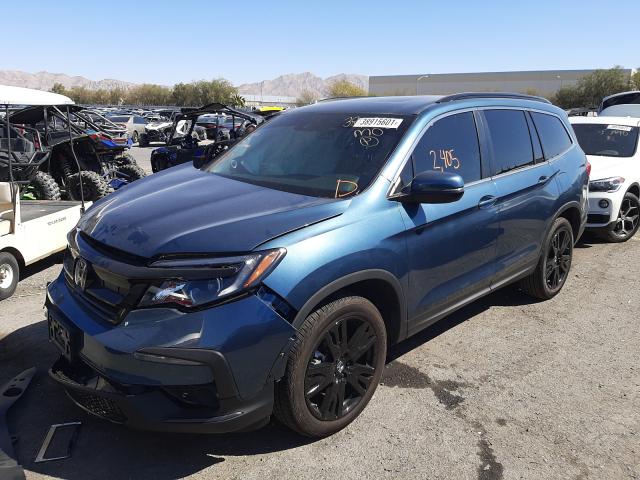 2021 HONDA PILOT SE 5FNYF5H26MB007658