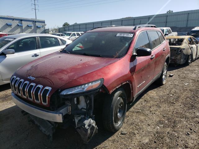 2016 JEEP CHEROKEE S 1C4PJLAB1GW141180
