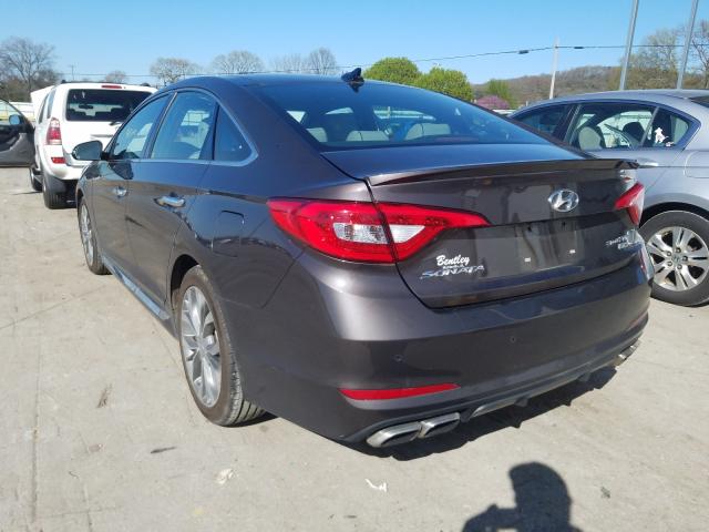 2015 HYUNDAI SONATA SPO 5NPE34ABXFH171919