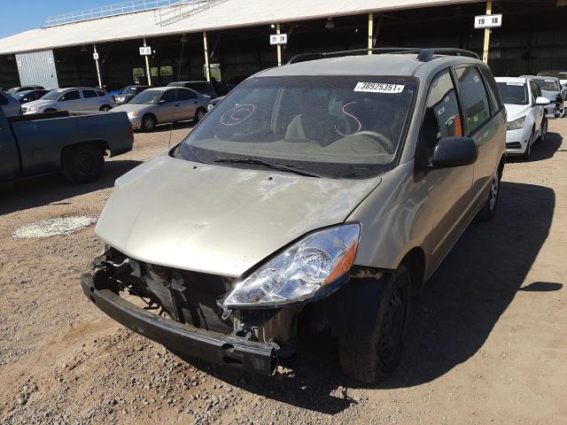 2010 TOYOTA SIENNA CE 5TDKK4CC6AS335147