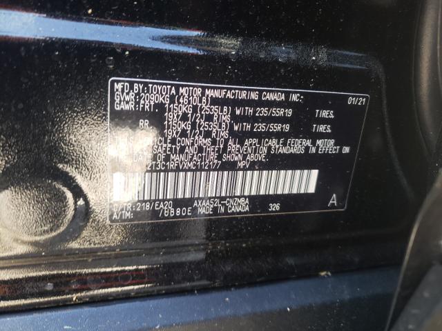 2021 TOYOTA RAV4 XLE P 2T3C1RFVXMC112177