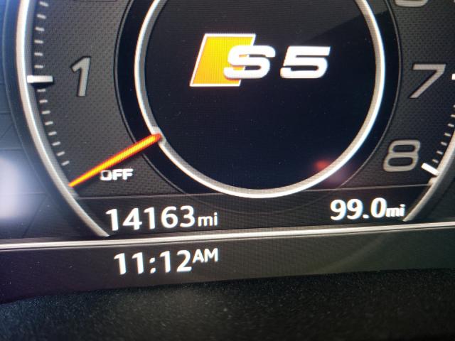 2019 AUDI S5 PRESTIG WAUC4CF54KA022972