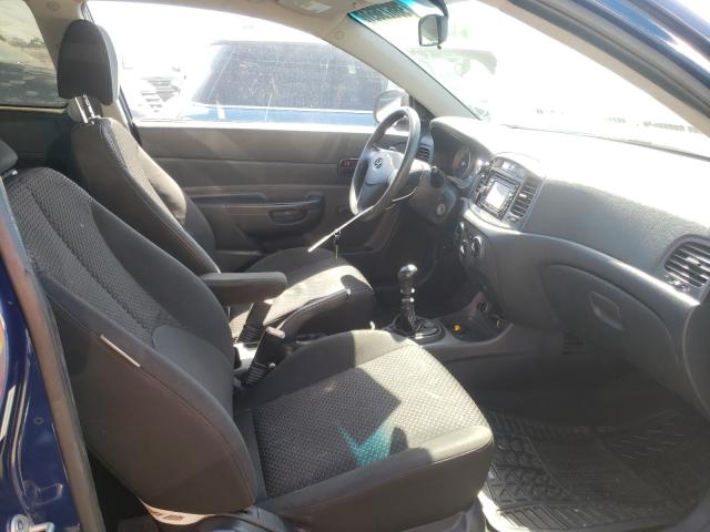 2010 HYUNDAI ACCENT BLU KMHCM3AC6AU177069