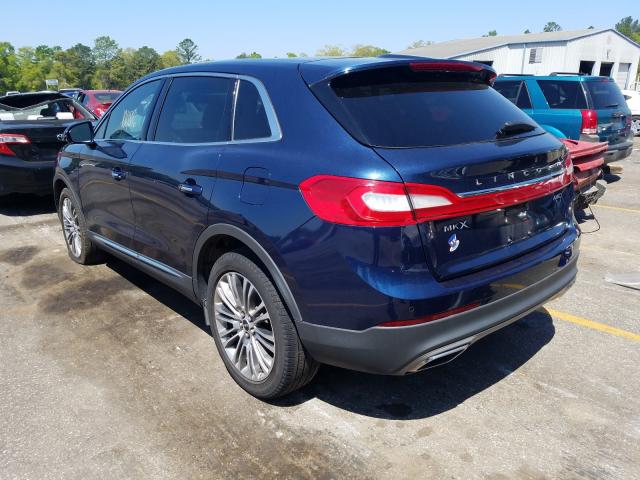 2017 LINCOLN MKX RESERV 2LMPJ8LR4HBL20579