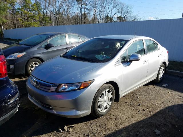 2012 HONDA CIVIC HYBR JHMFB4F24CS007335