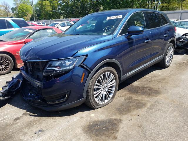 2017 LINCOLN MKX RESERV 2LMPJ8LR4HBL20579