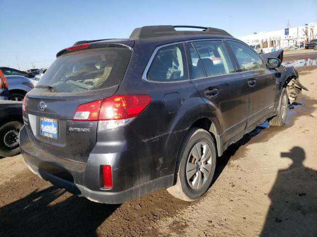 2013 SUBARU OUTBACK 2. 4S4BRCAC4D3269949