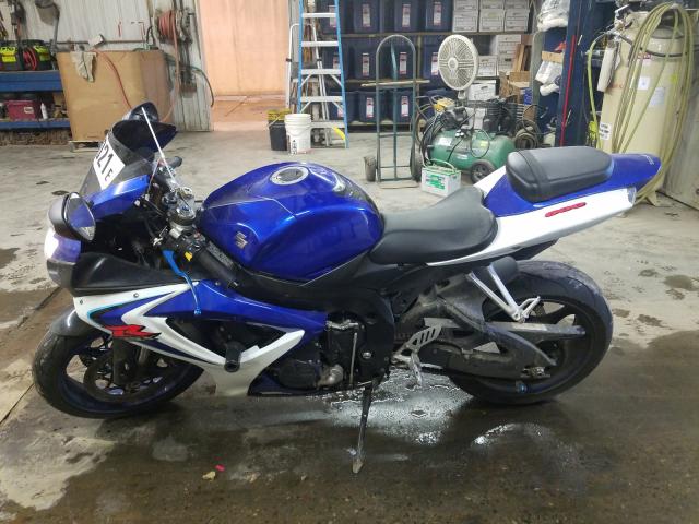 2006 SUZUKI GSX-R600 K JS1GN7DA762117397