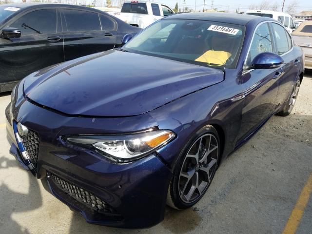 2019 ALFA ROMEO GIULIA TI ZARFAMBN8K7620568
