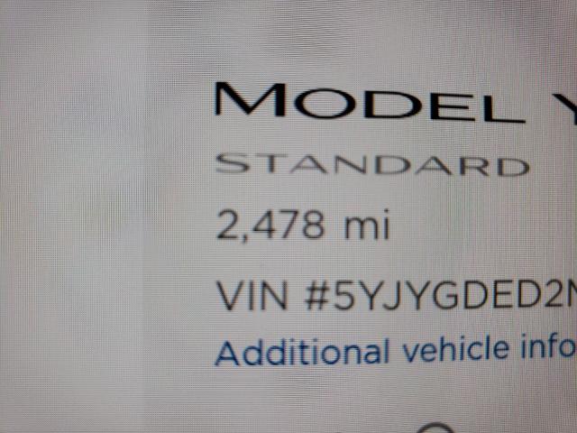 2021 TESLA MODEL Y 5YJYGDED2MF114140