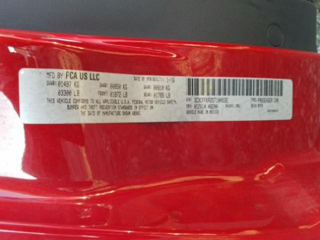 2016 FIAT 500 EASY 3C3CFFKR2GT184532