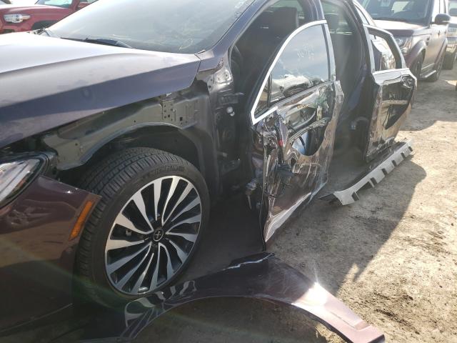 2018 LINCOLN MKZ BLACK 3LN6L5HC3JR626216