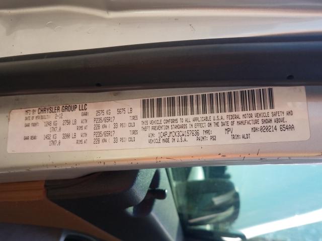 2012 JEEP LIBERTY LI 1C4PJMCK3CW157636