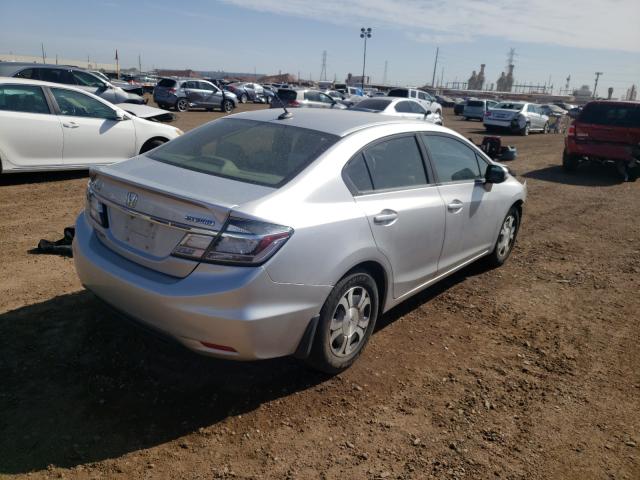 2013 HONDA CIVIC HYBR 19XFB4F22DE000258