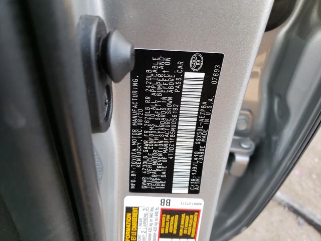 2021 TOYOTA AVALON LIM 4T1DZ1FB5MU056192