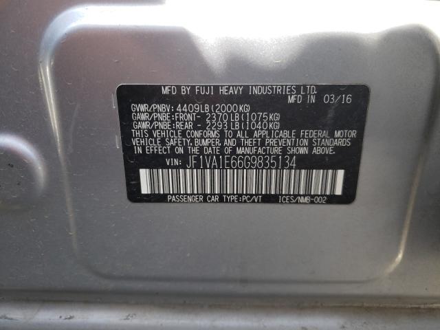 2016 SUBARU WRX PREMIU JF1VA1E66G9835134
