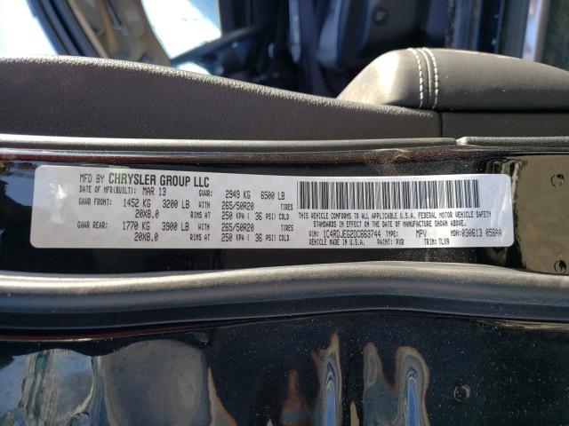 2013 DODGE DURANGO CI 1C4RDJEG2DC663744