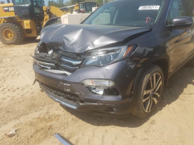 2017 HONDA PILOT ELIT 5FNYF6H08HB025511