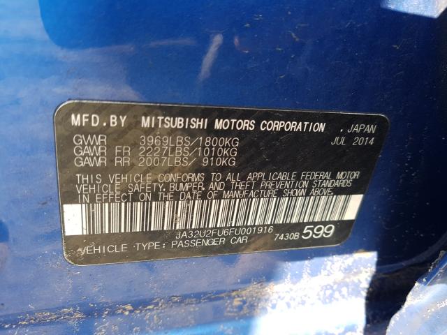 2015 MITSUBISHI LANCER ES JA32U2FU6FU001916