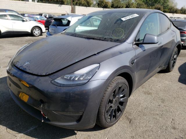 2021 TESLA MODEL Y 5YJYGDED2MF114140