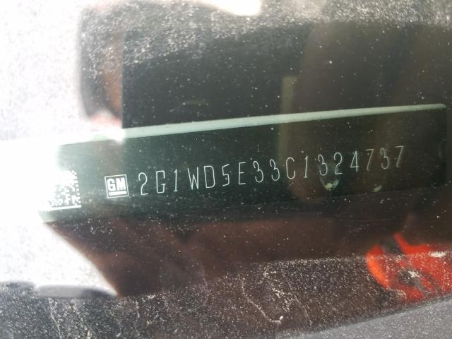 2012 CHEVROLET IMPALA POL 2G1WD5E33C1324737