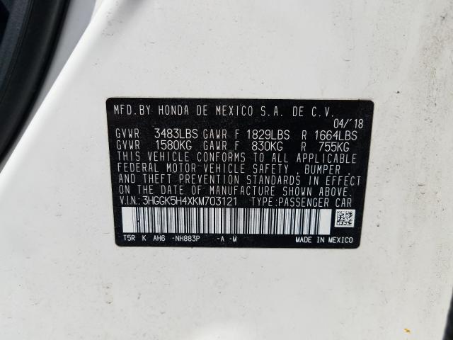 2019 HONDA FIT LX 3HGGK5H4XKM703121