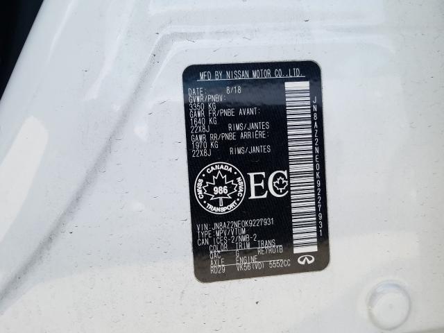 2019 INFINITI QX80 LUXE JN8AZ2NE0K9227931