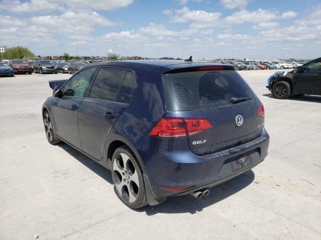 2015 VOLKSWAGEN GOLF TDI 3VW2A7AU2FM017885