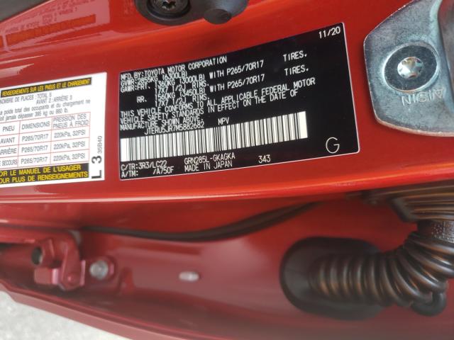 2021 TOYOTA 1/2 TON PI JTERU5JR7M5882682