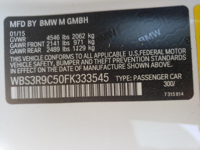 VIN 1G1RB6E46FU110772 2015 Chevrolet Volt no.10