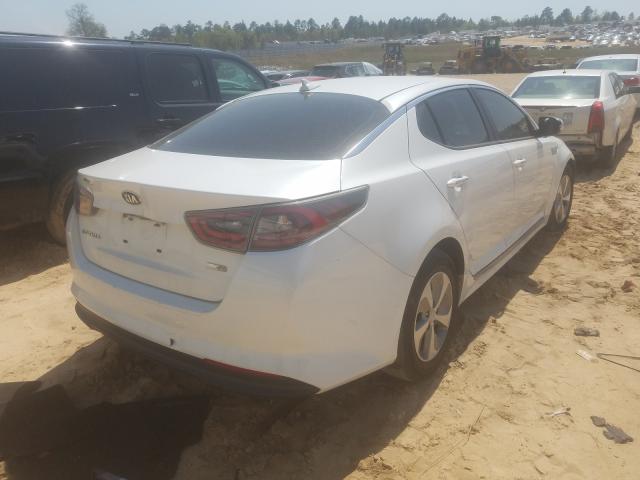 2016 KIA OPTIMA HYB KNAGM4AD2G5092363