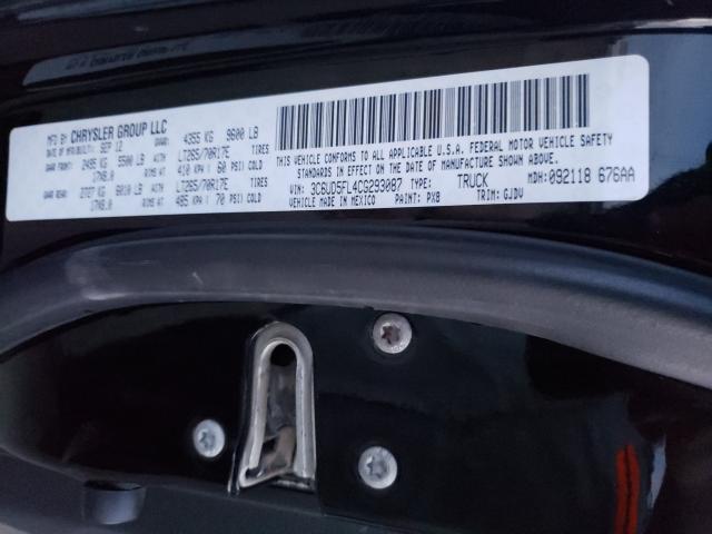 2012 DODGE RAM 2500 L 3C6UD5FL4CG293087