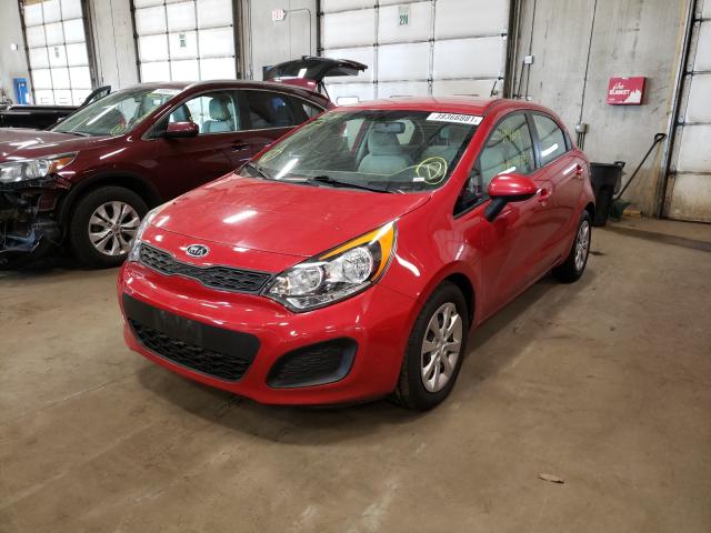 2012 KIA RIO KNADM5A37C6095411