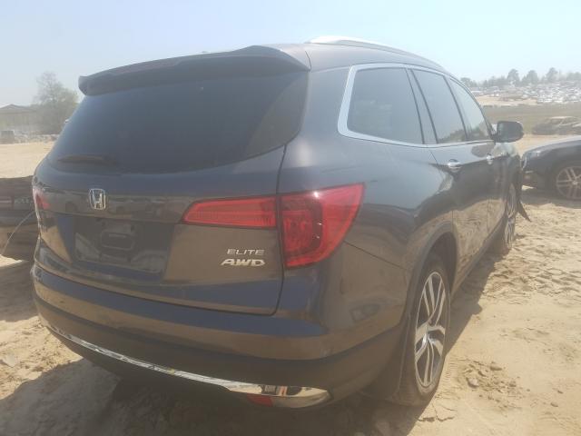 2017 HONDA PILOT ELIT 5FNYF6H08HB025511