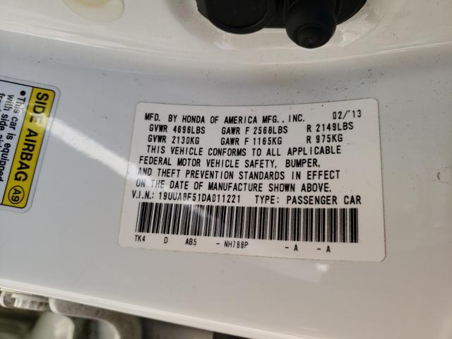 2013 ACURA TL TECH 19UUA8F51DA011221
