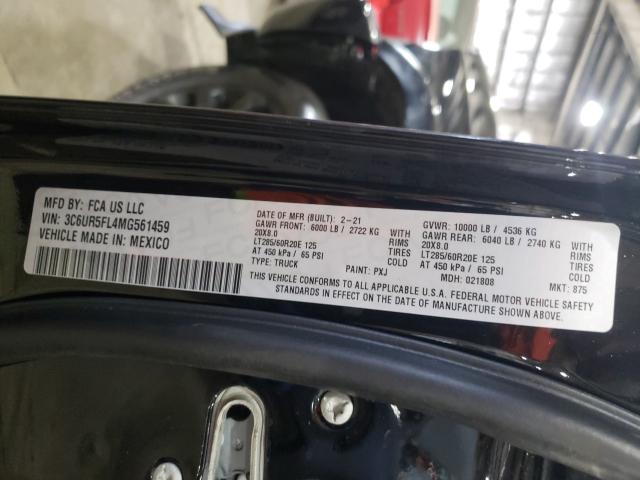 2021 RAM 2500 LARAM 3C6UR5FL4MG561459