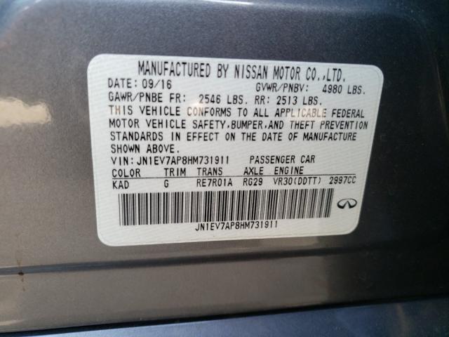 VIN YV1612FS9D1222171 2013 Volvo S60, T5/T5 Platinu... no.10