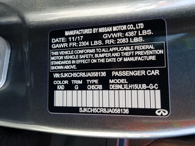 2018 INFINITI QX30 PURE SJKCH5CR8JA058136