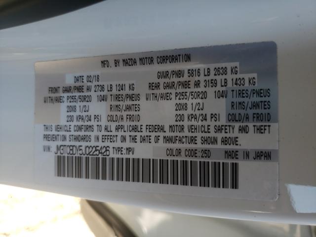 2018 MAZDA CX-9 GRAND JM3TCBDY5J0225426