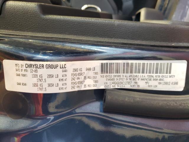 2010 JEEP COMMANDER 1J4RG4GK9AC127857