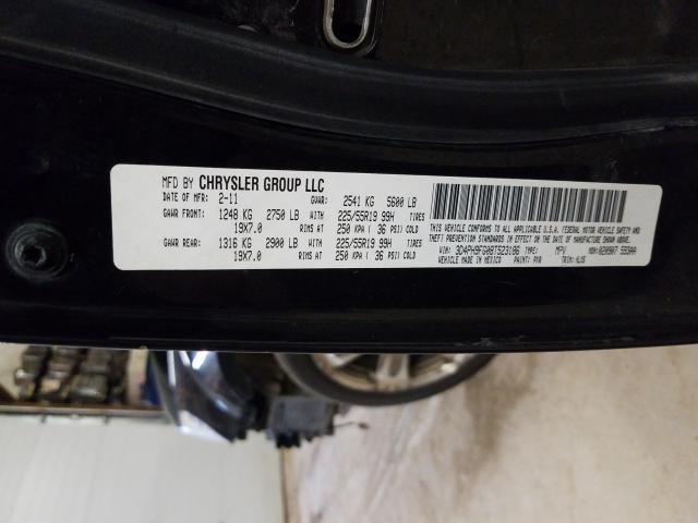 2011 DODGE JOURNEY LU 3D4PH9FG0BT523186