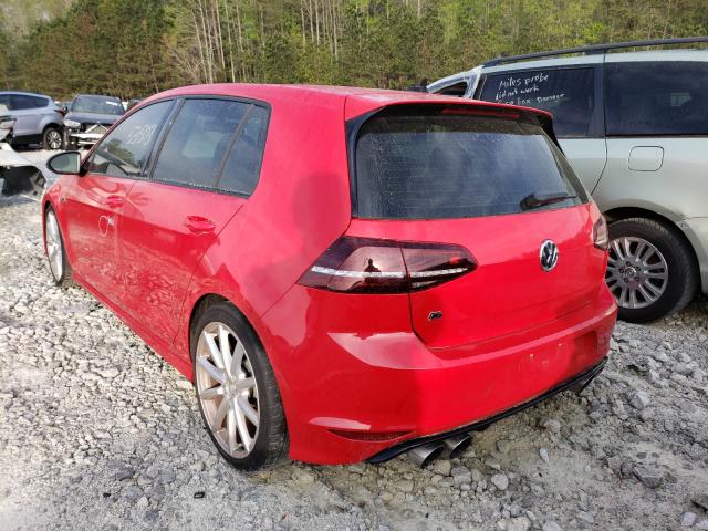 2016 VOLKSWAGEN GOLF R WVWUF7AU6GW066540