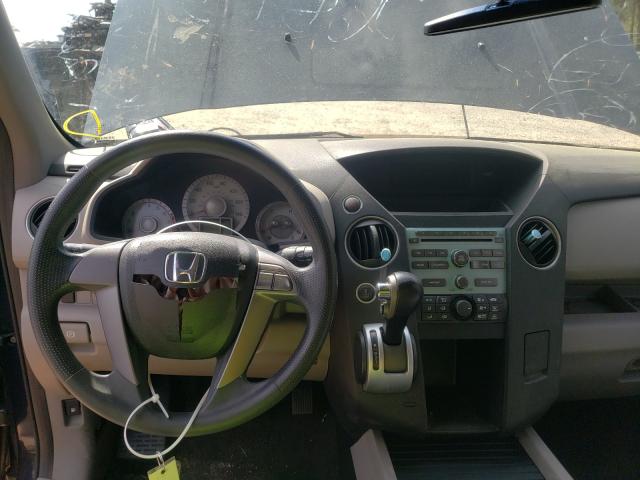 2010 HONDA PILOT LX 5FNYF4H25AB010833
