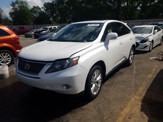2010 LEXUS RX 450 JTJZB1BAXA2003021