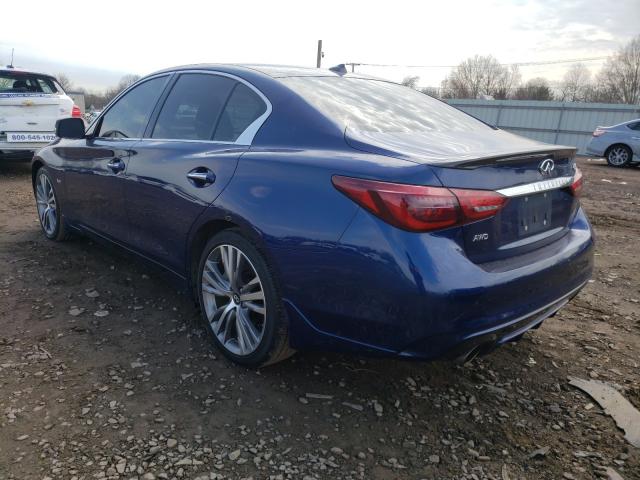 2018 INFINITI Q50 LUXE JN1EV7ARXJM438163