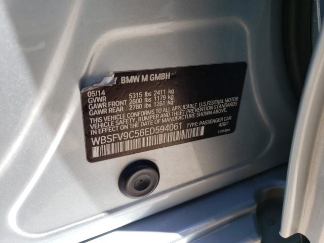 2014 BMW M5 WBSFV9C56ED594061
