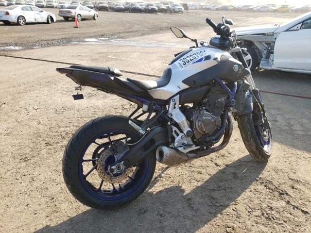 2016 YAMAHA FZ07 JYARM06E2GA010947
