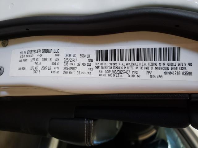 2014 JEEP CHEROKEE S 1C4PJMAB2EW257457