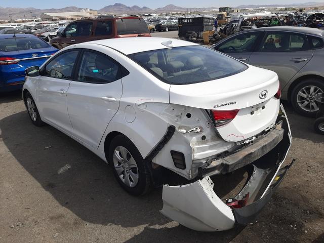 2016 HYUNDAI ELANTRA SE 5NPDH4AE3GH687127